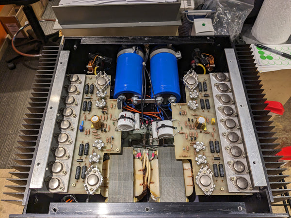 Bedini 100/100 MKII Stereo Power Amplifier - Fully Upgraded
