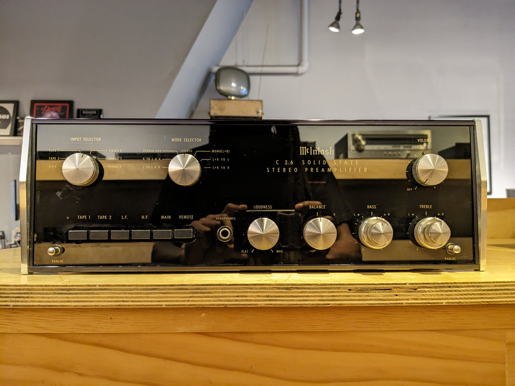 Vintage McIntosh C-26 Stereo Preamplifier - Good Condition!